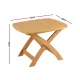 Gardeon Outdoor Coffee Side Table HDPE Desk Indoor Patio Furniture Garden Natural