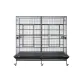YES4PETS XXXL 195 cm Bird Cage Pet Parrot Aviary  Perch Castor Wheel