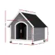 i.Pet Dog Kennel Wooden Large Outdoor House Indoor Puppy Pet Cabin Weatherproof