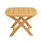 Gardeon Outdoor Coffee Side Table HDPE Desk Indoor Patio Furniture Garden Natural