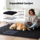 Artiss Floor Rug 140x200cm Plush Area Shaggy Rug Living Room Bedroom Carpet Black