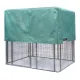 YES4PETS XXXXL Walk-in Bird Cat Dog Chicken Rabbit Cage Pet Parrot Aviary  Perch 219x158x203cm With Green Cover