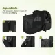 Grey and Green Large Expandable Cat Travel Backpack - Breathable & Collapsible Pet Carrier 62x34x43CM