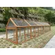 YES4PETS 5 M Large Chicken Coop Run Guinea Pig Cage Villa Extension Rabbit Hutch House Pen