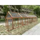 YES4PETS 5 M Large Chicken Coop Run Guinea Pig Cage Villa Extension Rabbit Hutch House Pen