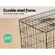 i.Pet 42" Dog Cage Crate Large Kennel 3 Doors