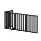 i.Pet Dog Gate Playpen Enclosure 4 Panels Pet Door Fence Wooden Play Pen Stair