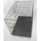 36' Portable Foldable Dog Cat Rabbit Collapsible Crate Pet Cage with Cover Blue