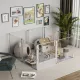 Versatile Sleek Thick Acrylic Pet Playpen Dog Puppies Run Kennel Rabbit Play Pen