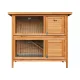 i.Pet Rabbit Hutch Chicken Coop 91.5cm x 45cm x 82cm Chicken Coop Large Wooden House Run Cage