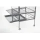 YES4PETS 174 cm Large Bird Budgie Cage Parrot Aviary With Metal Tray and Wheel