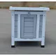 YES4PETS Grey Small Chicken Coop Rabbit Hutch Ferret Cage Guinea Pig Dog Cat Nesting Box
