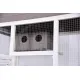 YES4PETS Wooden XXL Pet Cages Aviary Carrier Travel Canary Parrot Bird Cage Grey
