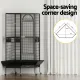 i.Pet Bird Cage Large Jumbo Aviary Budgie Perch Cage Parrot Stand Wheels Corner