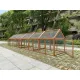YES4PETS 5 M Large Chicken Coop Run Guinea Pig Cage Villa Extension Rabbit Hutch House Pen