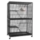 i.Pet Rabbit Cage 142cm Hutch 4 Level Bird Guinea Pig Ferret