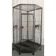 YES4PETS 162cm Large Corner Bird Cage Pet Parrot Aviary Perch Castor Wheel