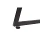 YES4HOMES Corner Computer Desk, Sturdy Home Office Gaming Desk for Laptop, Writing Table, Multipurpose Workstation