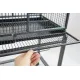 YES4PETS Large Bird Budgie Cage Parrot Aviary Carrier With Stand & Wheel