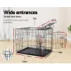i.Pet 36" Dog Cage Crate Kennel 3 Doors