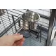 YES4PETS 174 cm Large Bird Budgie Cage Parrot Aviary With Metal Tray and Wheel